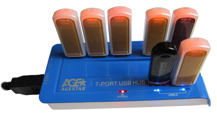 Обзор и тестирование USB 3.0 хаба AgeStar 3CH1